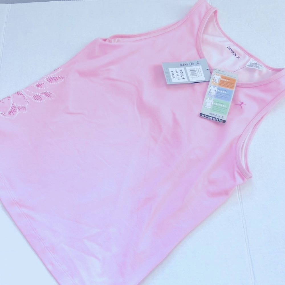 Danskin Stretch Fit Sports Top Size XL NWT